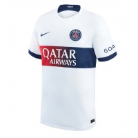 Camiseta Paris Saint-Germain Nuno Mendes #25 Segunda Equipación Replica 2023-24 mangas cortas